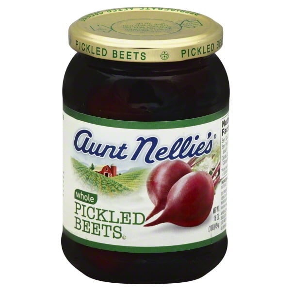 Aunt Nellie's Whole Pickled Beets Jar, 16 Oz