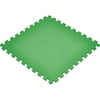 Norsk 24 sq ft Interlocking Foam Floor Mat, 6-Pack, Green