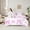 Purple 04, variant on Feelyou Girly Pink Bowknot Twin Bedding Sets 7-Piece, Kawaii Princess Bow-tie Bedding Comforter Set, Cartoon Ribbon Style Reversible Sheet Sets, Lightweight Room Decor