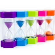 Desktop Sand Clock Timer 10/15/20/30/60 Minutes Childs Striking Hourglass Timer