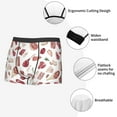 thumbnail image 6 of Daiia Different Meat Men's Underwear Boxer Briefs, Cotton Stretch Moisture-Wicking Underwear-XX-Large, 6 of 9