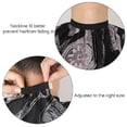 thumbnail image 2 of 6 Pcs Professional Salon Barber Capes with Neck Duster and Combs Brush Waterproof Hair Cutting Capes Adjustable Snap Closure for Women Men Hair Stylist Salon Barbershop Hairdressing, 2 of 7