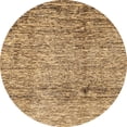 thumbnail image 1 of Ahgly Company Indoor Round Abstract Saddle Brown Abstract Area Rugs, 8' Round, 1 of 6