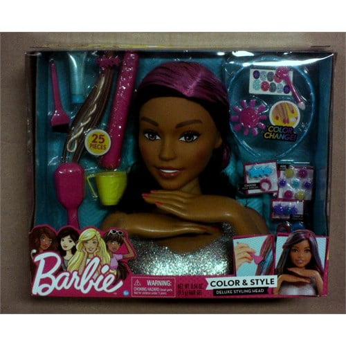 barbie deluxe styling head walmart