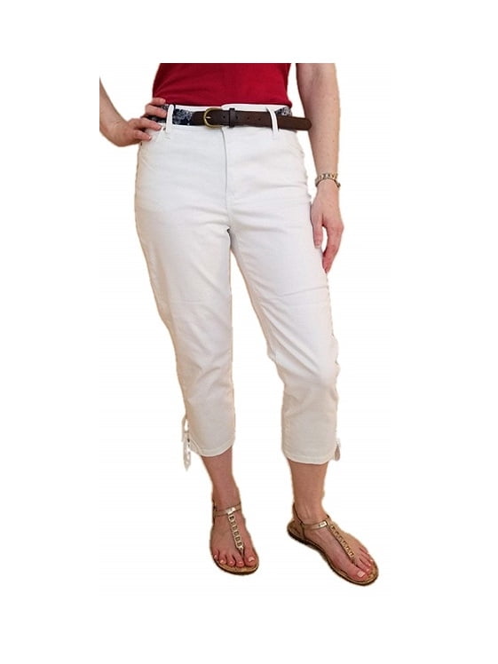 slim leg capri pants