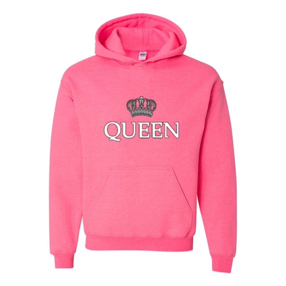 Unisex Queen Crown Hoodie Sweatshirt
