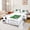 White B, variant on Feelyou Black White Honeycomb Soccer Twin Sheets for Kids, Letter C Goal Theme Bedding, 3 Pieces, 1 Flat Sheet, 1 Fitted Sheet and 1 Pillowcase