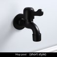 thumbnail image 2 of 1 unidad de grifo negro para lavadora, grifo de pared para jardín, lavabo para jardín al aire libre, grifo vintage negro para lavadora, 2 of 5