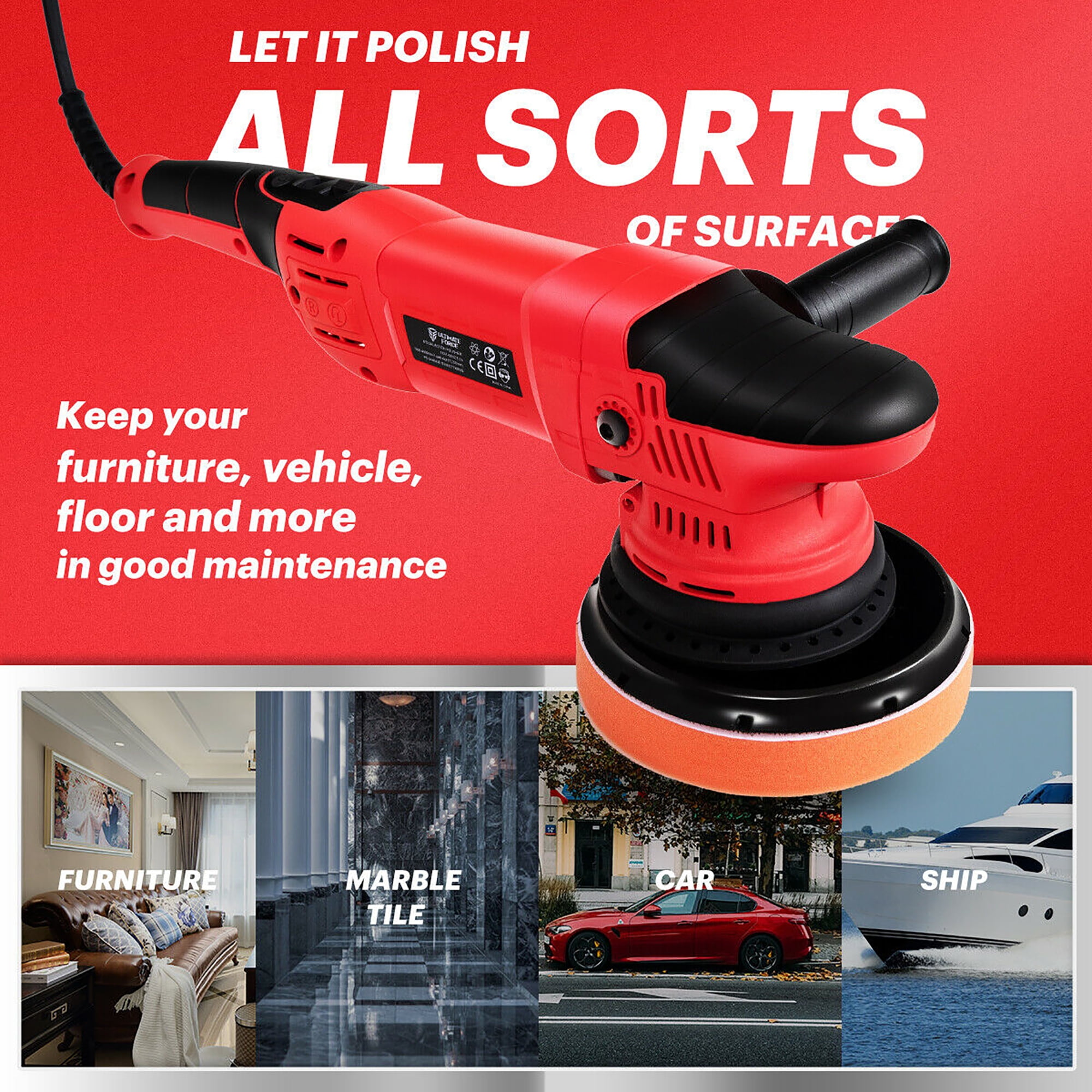 Random Orbital Polisher Kit 