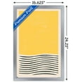 thumbnail image 3 of Geometric - Yellow Wall Poster, 14.725" x 22.375", Framed, 3 of 3