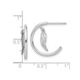 thumbnail image 2 of Boucles d'Oreilles Pendantes en Argent Sterling Poli, 2 of 4