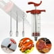 thumbnail image 2 of Jeringa para alimentos Jeringa para adobo 30ml Herramienta de inyección de condimentos con 3 agujas Jeringa de salmuera Inyector de carne para pollo Carne de res Pavo Asados de carne Barbacoa(A，A) Kuyhfg Bienvenido a Kuyhfg, 2 of 5