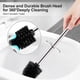 thumbnail image 5 of Escobilla de baño de acero inoxidable 304, cepillos de limpieza de baño con mango largo, lavable para el hogar, reutilizable, para limpiar el suelo de la pared, tipo 7 Inevent HA010759-07B, 5 of 7