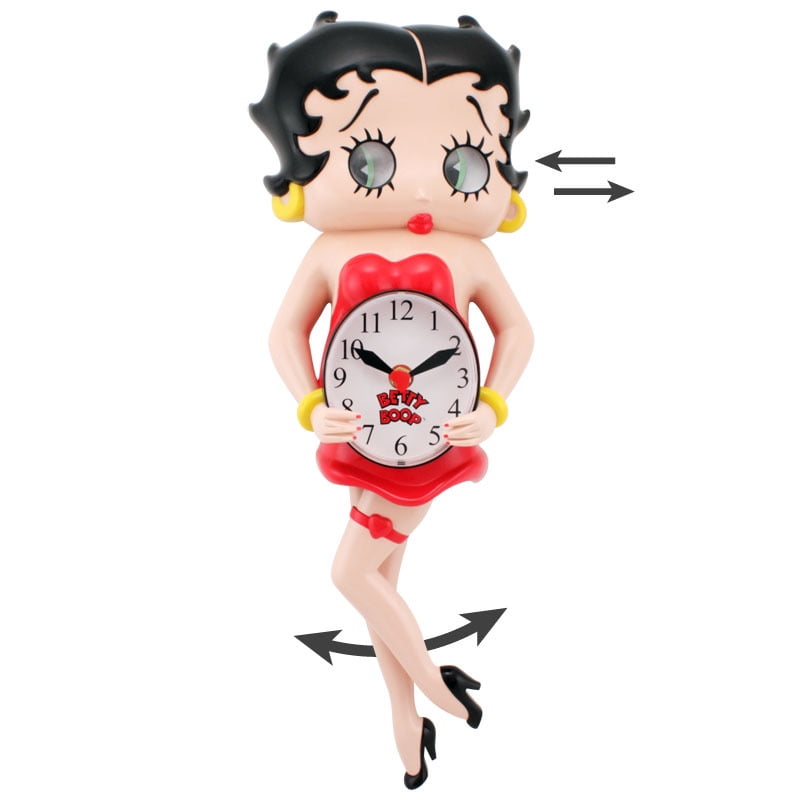 Betty Boop Frameless Borderless Wall Clock Nice For Gifts or Decor W190 