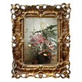thumbnail image 3 of Antique Photo Frame, Display Polyresin Tabletop Wall Hanging Holder Ornate 24cmx19cm, 3 of 8