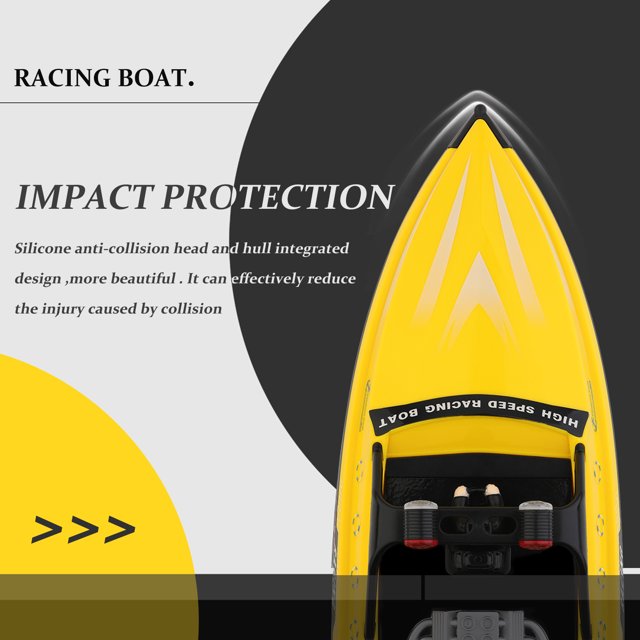 2.4GHz 4CH RC Boat Electric Toys 16km / h Racing Boat RC Racing Speedboat para niños Tmvgtek libre de BPA