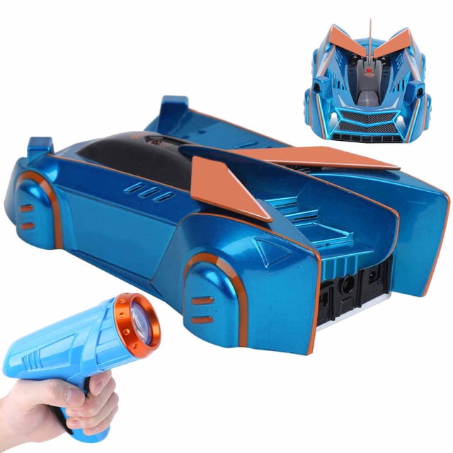 Coche de carreras, coche de carreras para escalar paredes, coche de control remoto, coche de carreras para escalar paredes, artesanía excepcional