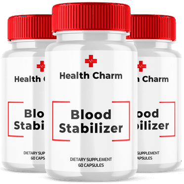 Health Charm Advanced Blood Support Pills Natural Glyco Support Supplement 180 Capsules