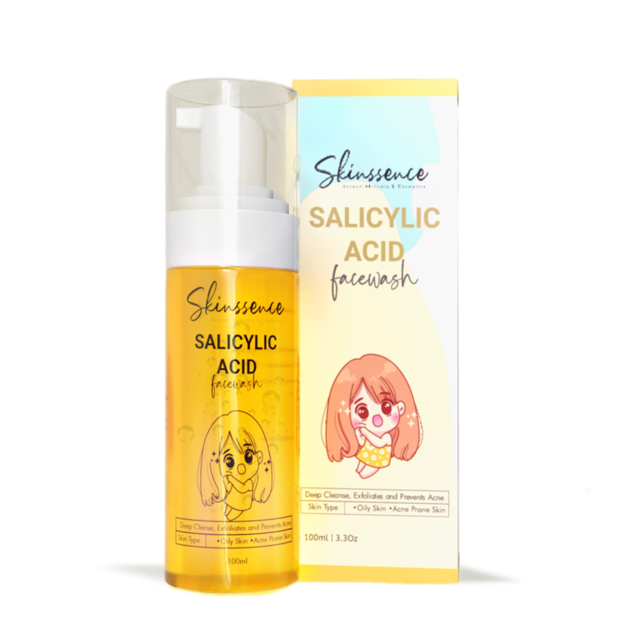 Skinssence Salicylic Acid Face Wash 2 Salicylic Acid Face Wash for