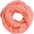 thumbnail image 1 of SURJDE Womens Thick Ribbed Knit Winter Infinity Circle Loop Scarf, 1 of 5
