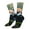 2 Black-2, variant on Forest Plant Raccoon Print Adult Socks for Men & Women,Calf Socks, Ankle Socks,Boots Socks,Breathable Casual Sock,Unisex Crew Socks