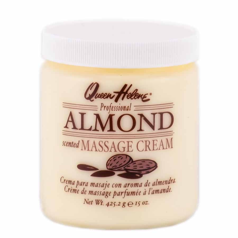 QUEEN HELENE Almond Scented Massage Cream 15 oz