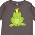 thumbnail image 4 of Inktastic Frog Prince Boys or Girls Long Sleeve Toddler T-Shirt, 4 of 5