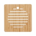thumbnail image 1 of MesaSe Wooden Trivet Hot Pad for Kitchen Table - Large Round Heat Resistant Dining Table  for Hot Dishes Pots Plates - Natural Wood Insulated Table Protector No Paint No Wax Temperature S, 1 of 2