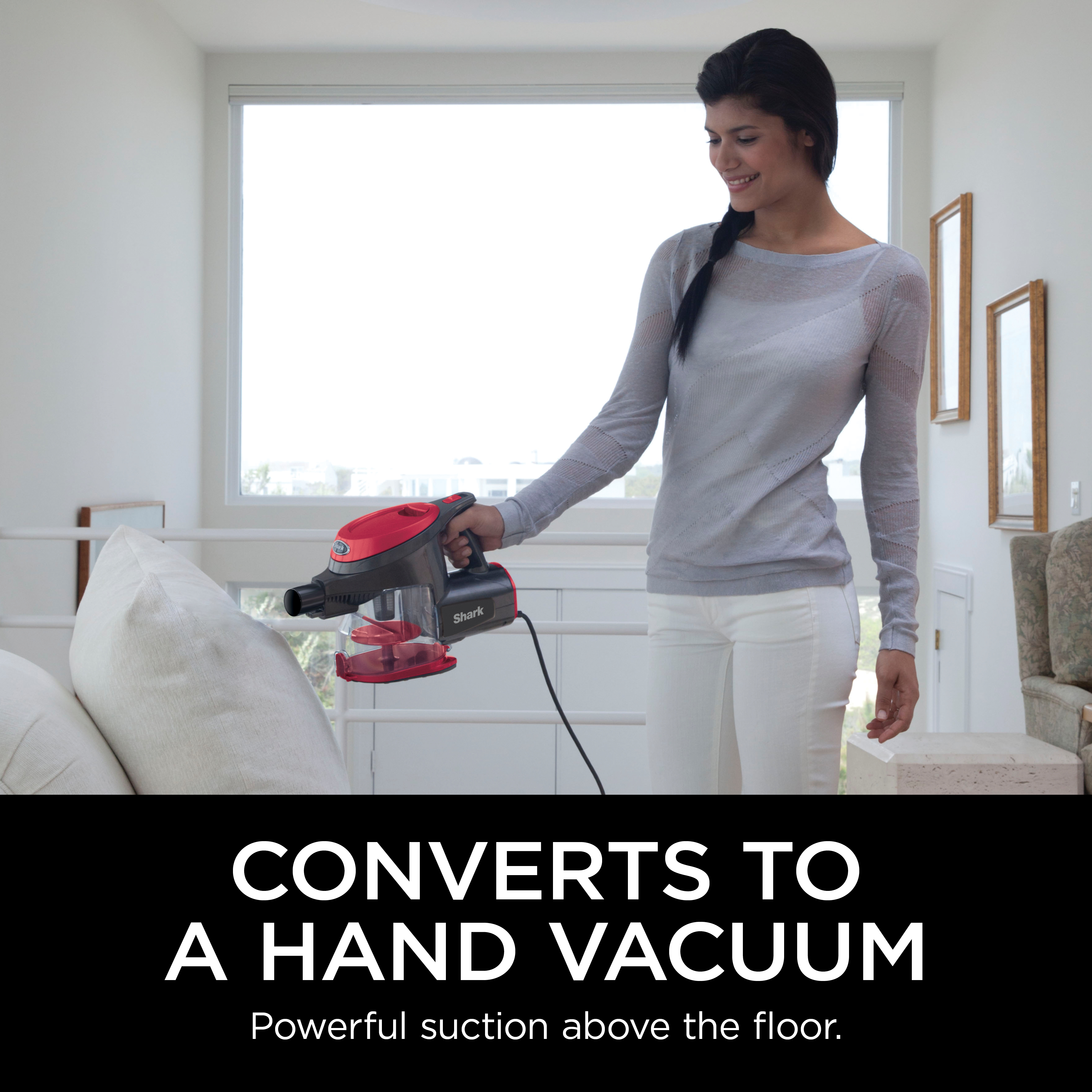 Shark Corded Stick Vacuum, Red - image 4 of 6