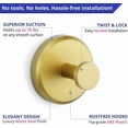 thumbnail image 6 of 2025 Upgraded Suction Cup Hooks,Multipurpose No Drill Heavy-Duty Suction Cup Hooks for Shower, for  Hanging Towels, Bathroom, Shower Doors, Tile, Mirrors, Holiday Use, 6 of 7