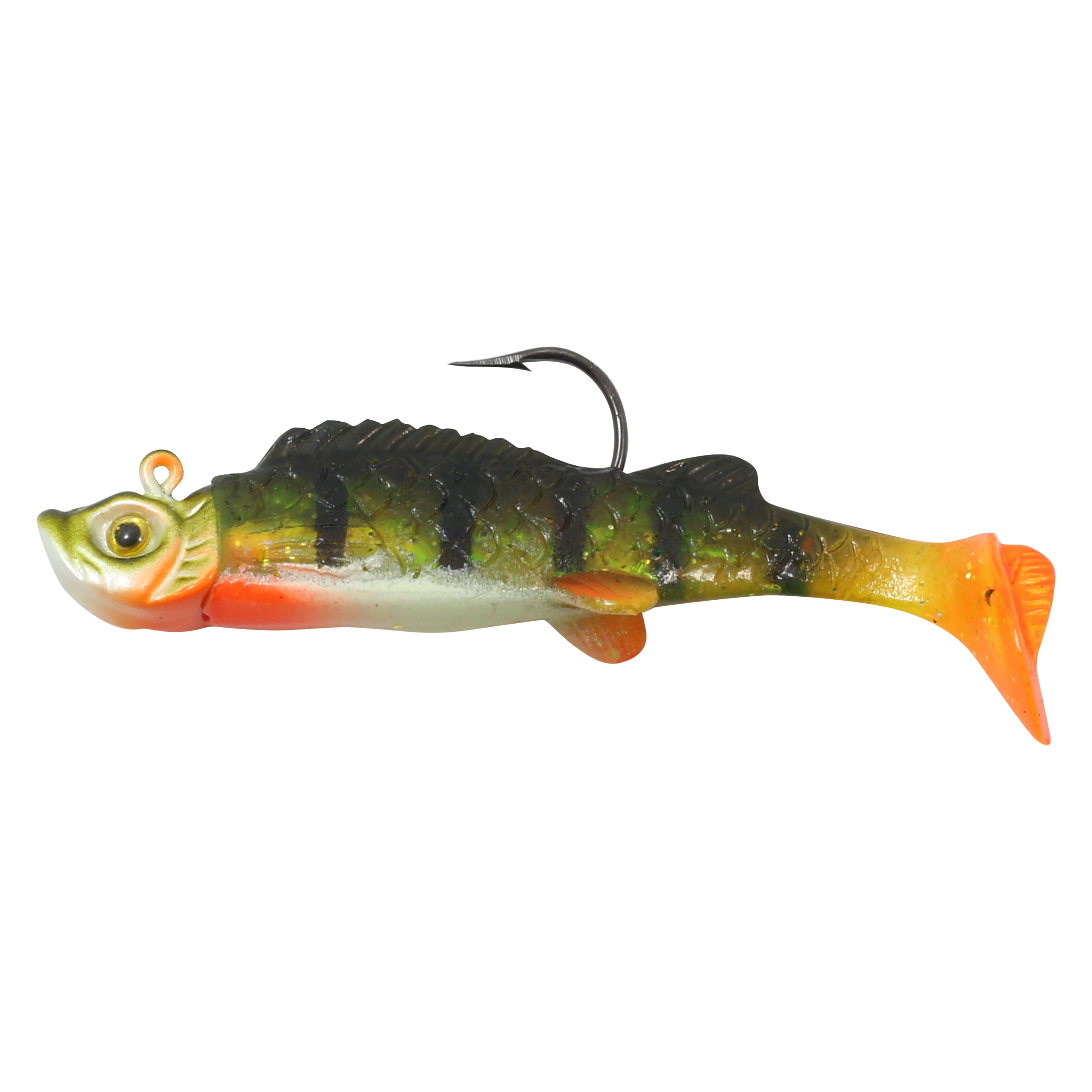 Northland Tackle Mimic Minnow Shad, Jig and Tail, Freshwater, Perch