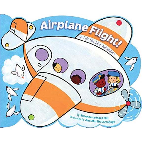 Pre-Owned Airplane Flight!: A Lift-The-Flap Adventure (Board book) 1416978321 9781416978329
