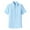 Light blue, variant on Baqcunre Polo Shirts For Men Mens Slim Casual Solid Color Simple Pocket Decoration Short Sleeve Shirt Sweatshirts For Men Tops For Men Black L