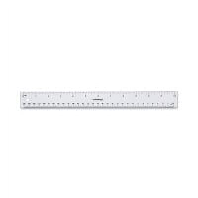 Westcott 12" KleenEarth Faux Burled Wood Ruler, Each