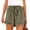 Green, variant on uublik Short Shorts for Women Loose Super Soft Casual Shorts Black