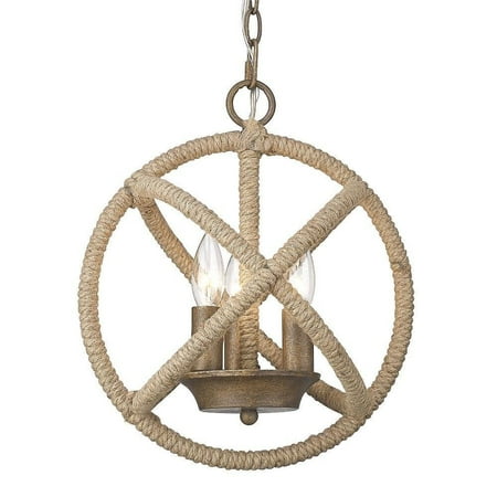 

3 Light Pendant-15.13 inches Tall and 12.75 inches Wide Bailey Street Home 170-Bel-4968006