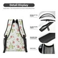 thumbnail image 4 of Yiaed Roses Flowers Print School Backpack College Backpack Daypacks for Students High School Spacious and Durable Daypack for Work and Travel-One Size, 4 of 6