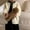 White, variant on Godderr 9M-5Y Girls Vintage Cardigan Sweater Winter Fall Knitwear with Buttons Soft Skin-Friendly Knit Sweater for Infant Baby Toddler