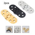 thumbnail image 4 of 2x 78mm Folding Table Hinges Self Supporting Flush Mounted for Cabinet Furniture, 4 of 9