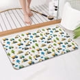 thumbnail image 4 of Cartoon Construction Vehicles Trees Bathroom Rugs Mat,Non Slip Microfiber Bathroom Rug,Rubber Backing,Soft Bathroom Mats for Bathroom Floor,Tub and Shower,17x30in(43x75cm), 4 of 5