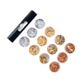 thumbnail image 3 of Copos de lámina dorada para resina, prácticos copos de lámina brillante para decoración DIY, lentejuelas brillantes 4 colores, 3 of 8