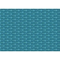 thumbnail image 1 of Ahgly Company Indoor Rectangle Patterned Blue Eyes Blue Area Rugs, 7' x 9', 1 of 6