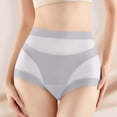 thumbnail image 5 of Womens Underwear Comfortable Full Coverage High Waist Abdominal Thin Ice Non Marking Body Shaping Briefs Breathable Panties,Hot Sales,Under $1, 5 of 9