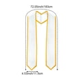 thumbnail image 2 of Graduation Stole Sash Long Bachelor Gown Scarf Colorful Graduation Ribbon Graduate Honor Stole for Bachelor Dress, 2 of 7