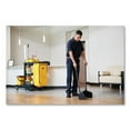 thumbnail image 6 of "Lobby Pro Upright Dustpan With Wheels, 12.5w X 37h, Polypropylene With Vinyl Coat, Black | Bundle of 2 Each", 6 of 6
