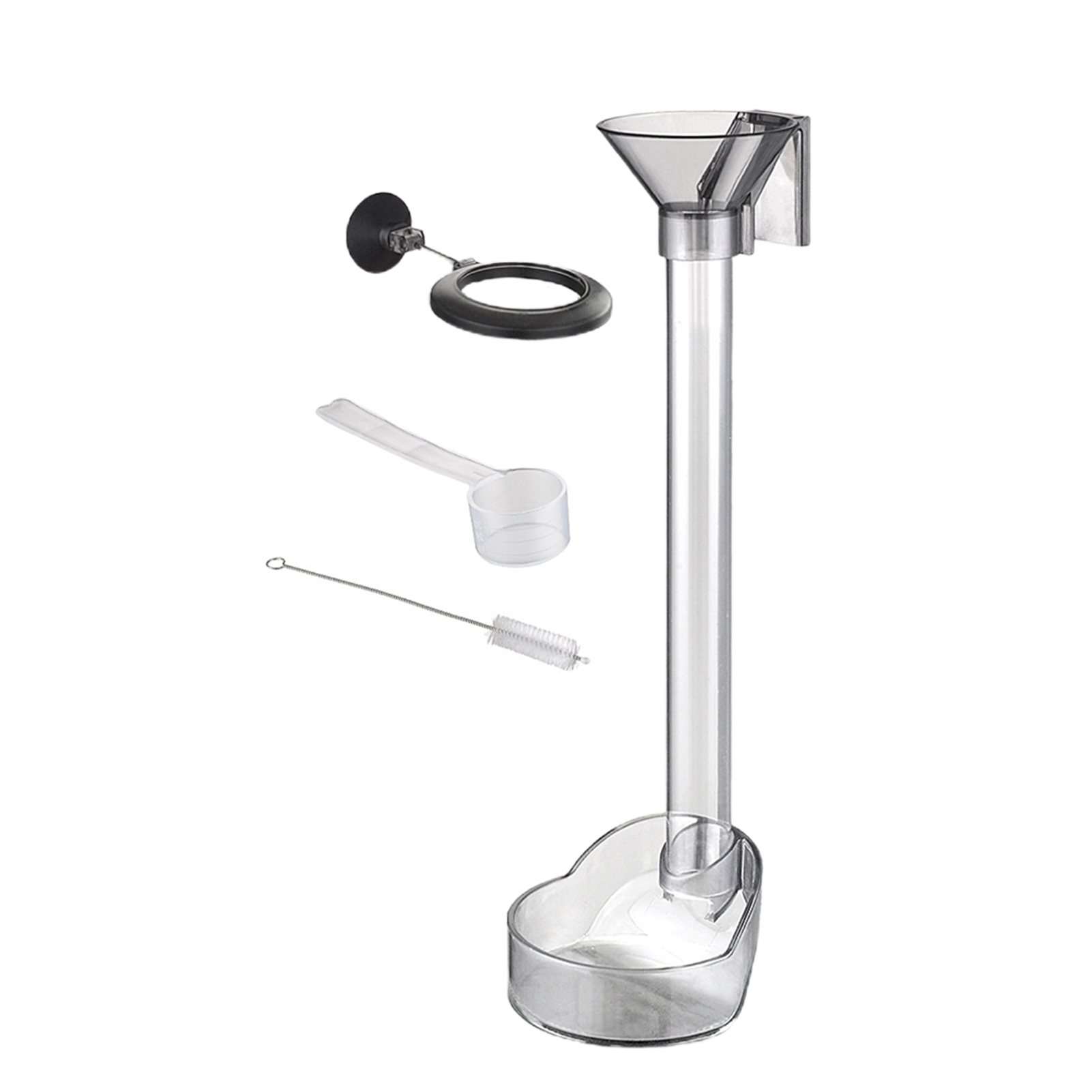 Fish Feeding Ring Set Large Capacity, Wide Opening, Hook Type, Funnel