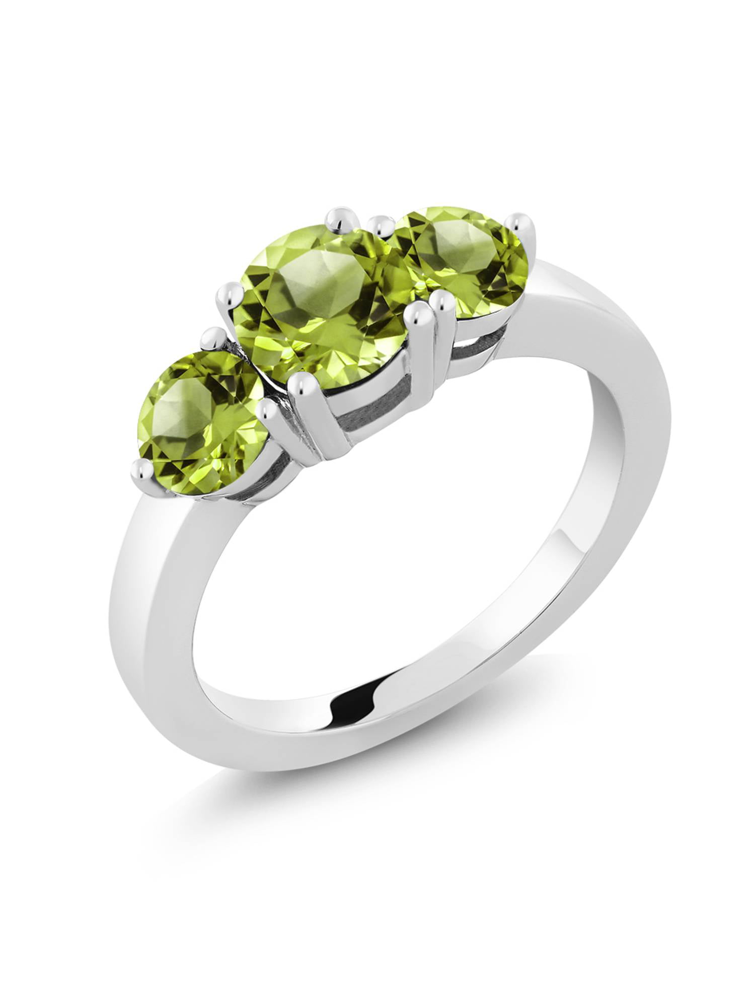 925 Silver Green Peridot Nice Gemstone Ring jents Jewelry Items Gift for mom raw Stone Ring Nice Gemstone Round cabochon Peridot Rings 