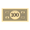 thumbnail image 1 of Toalla Franco Collectibles Juegos Hasbro Monopoly Dinero 150x75 cm, 1 of 1