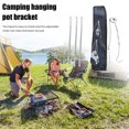 thumbnail image 4 of Paokuoon Support de Four Hollandais Trépied de Camping Ensemble de Cuisson avec Chaîne Réglable Support de Pot en Alliage d'Aluminium Portable, 4 of 8
