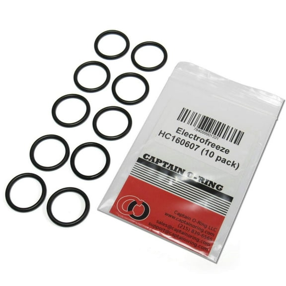 Captain O-Ring - Replacement Electro Freeze HC160607 O-Rings 10 Pack